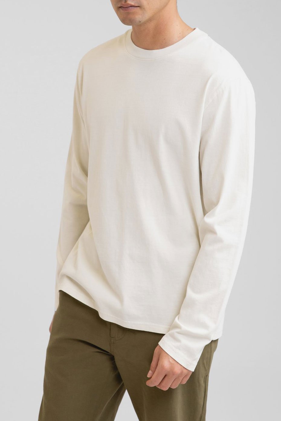 Rhythm. White Vintage Long Sleeve T Shirt
