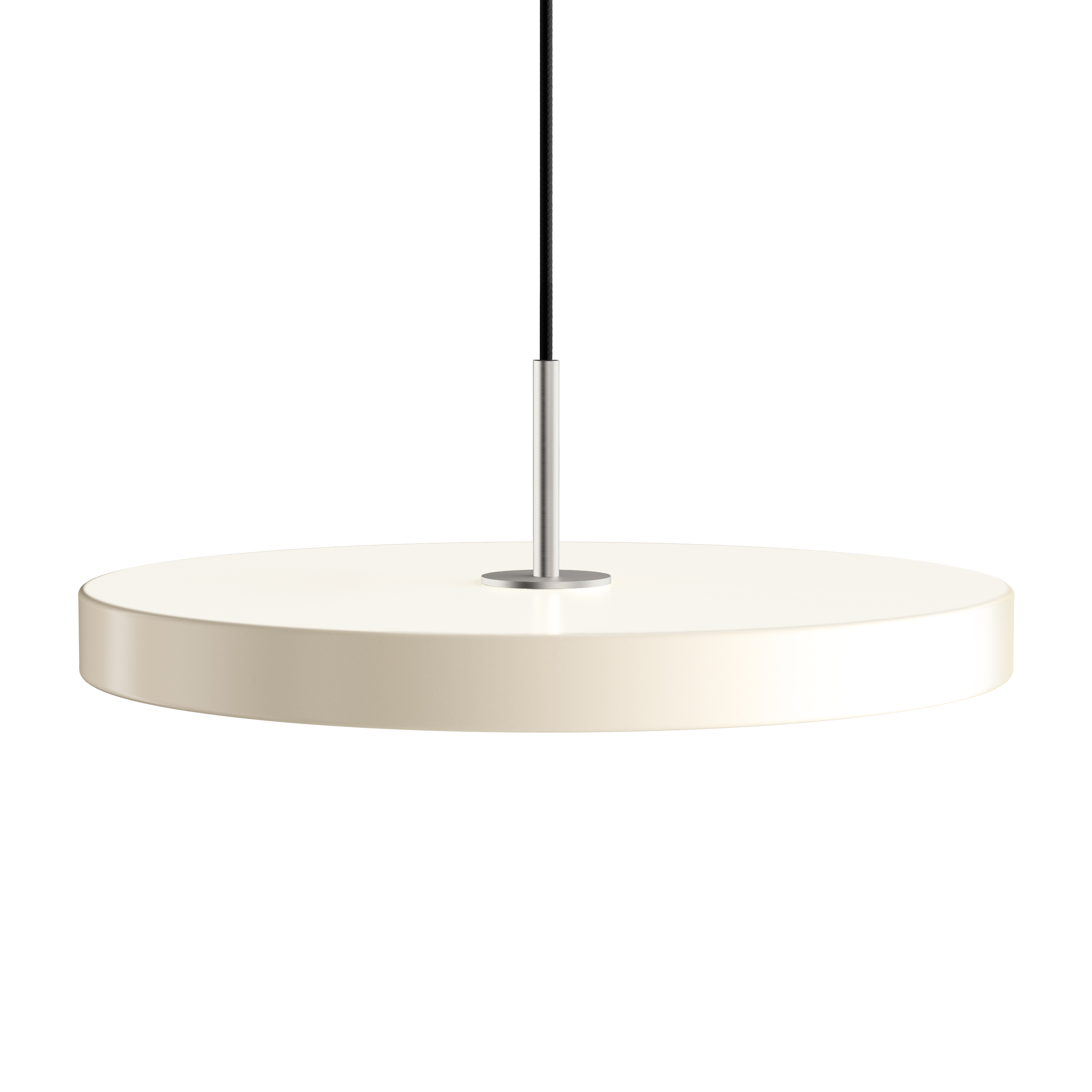 UMAGE Pearl Asteria Pendant Light with Steel Detail