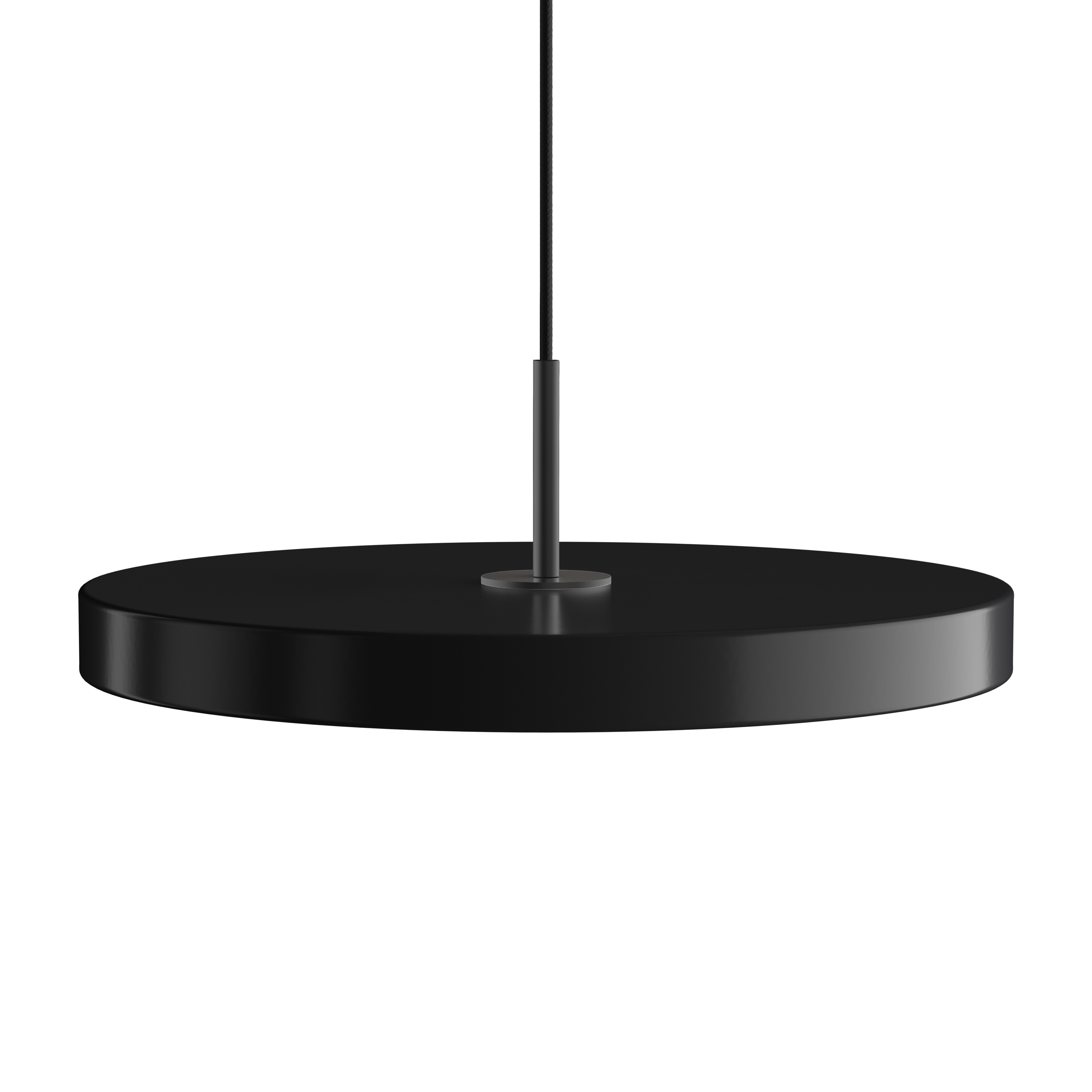 UMAGE Black Asteria Pendant Light with Black Detail
