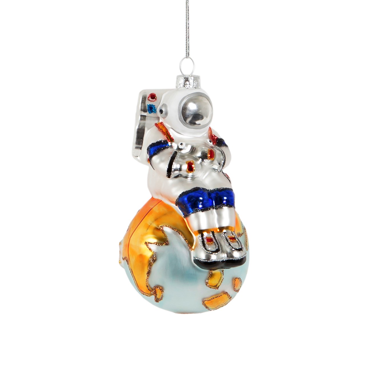 Sass & Belle  On Top of The World Astronaut Shaped Bauble