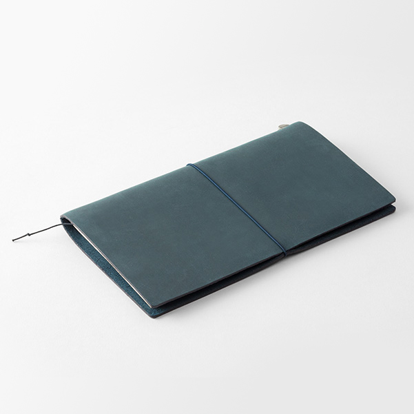 Traveler's Company Notebook Blue Leather Regular Size