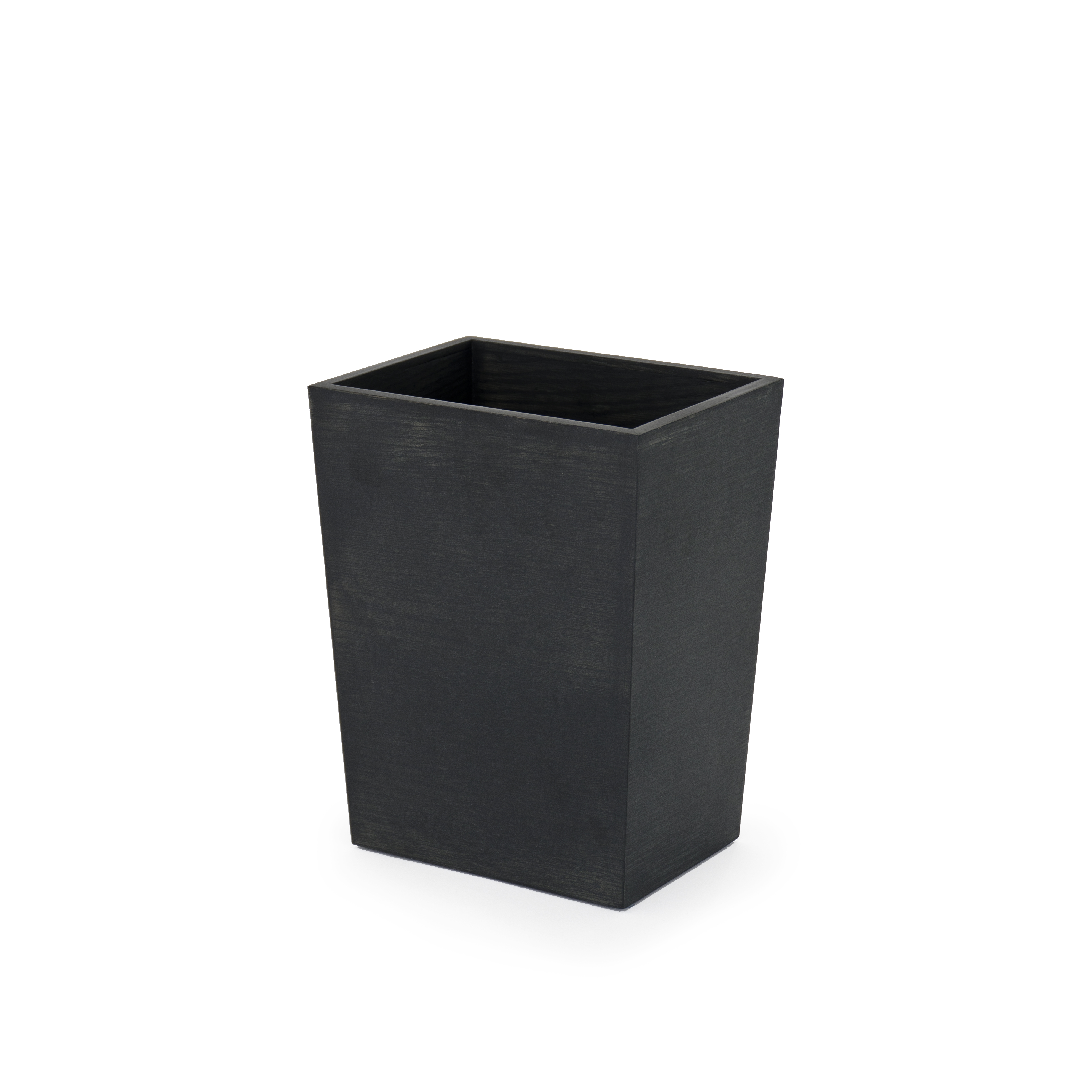 Wireworks Dark Oak Rectangular Waste Bin Height 28cm