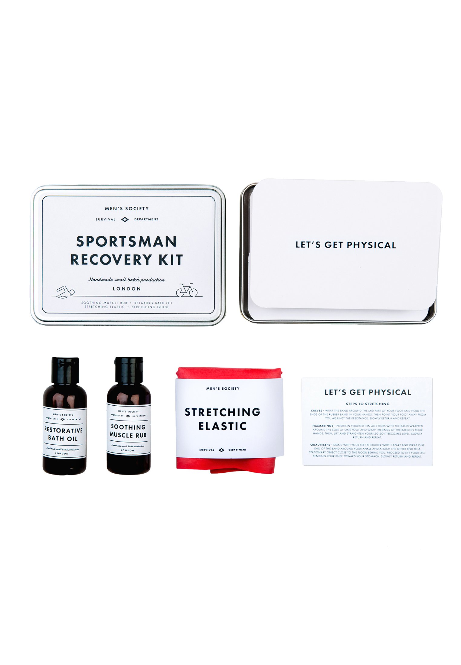 Men's Society Sportsman Recovery Bath and Body Set
