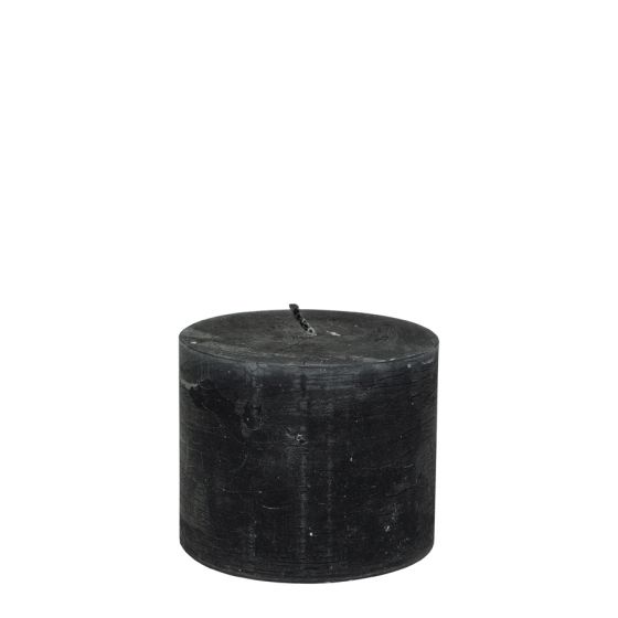 Brandedby 12 x 10cm Dark Grey Outdoor Candle