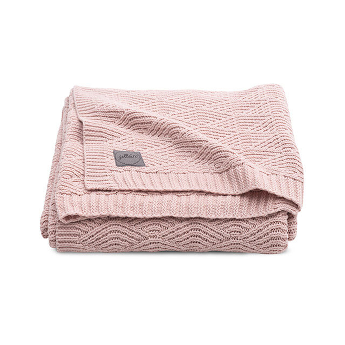 Jollein 75 x 100cm Pink Crib Blanket