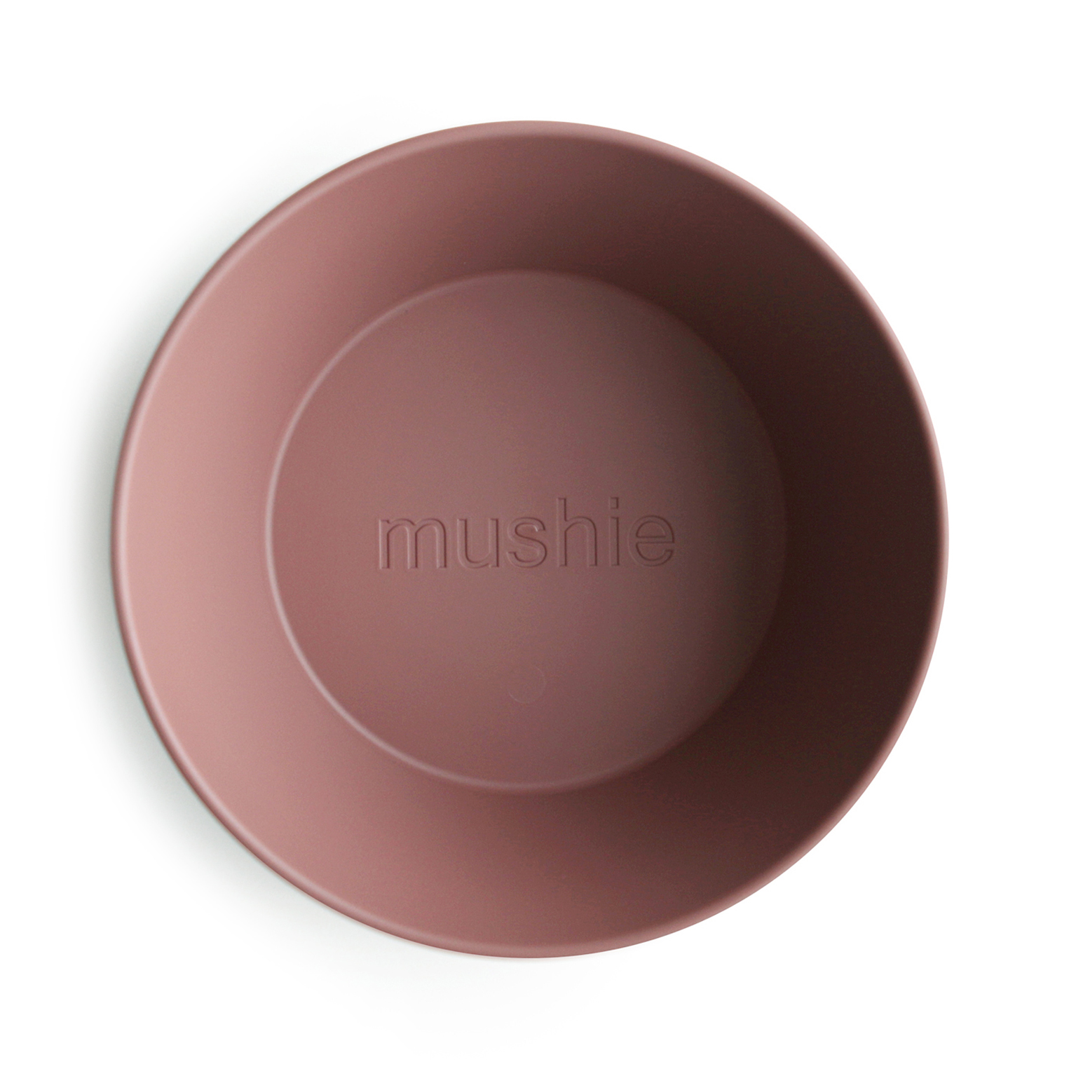 Mushie Set of 2 Brown Purple Woodchuck Bowls
