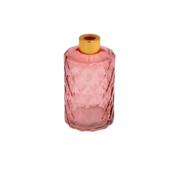 &Quirky Rhombus Pink Jewelled Decorative Vase
