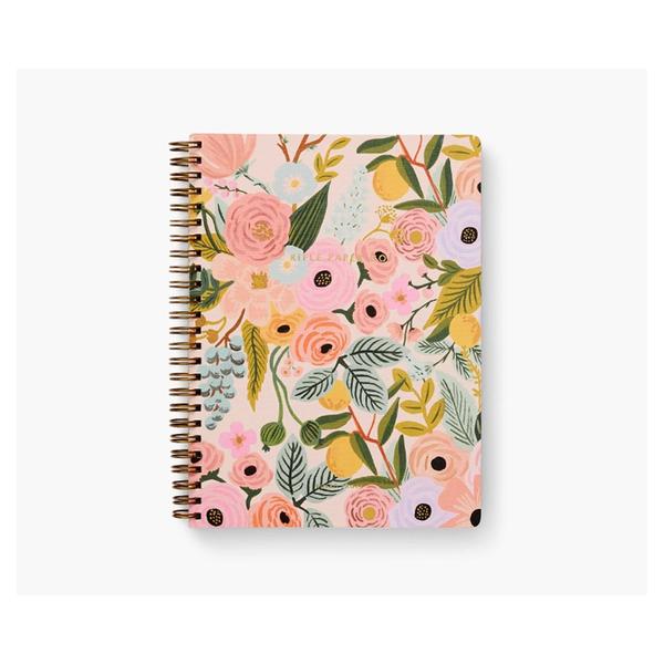 Garden Party Pastel Spiral Notebook