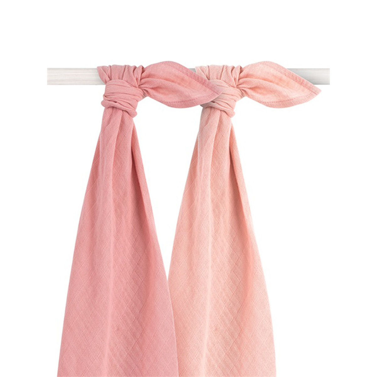 Jollein Set of 2 Pink Bamboo Cloth