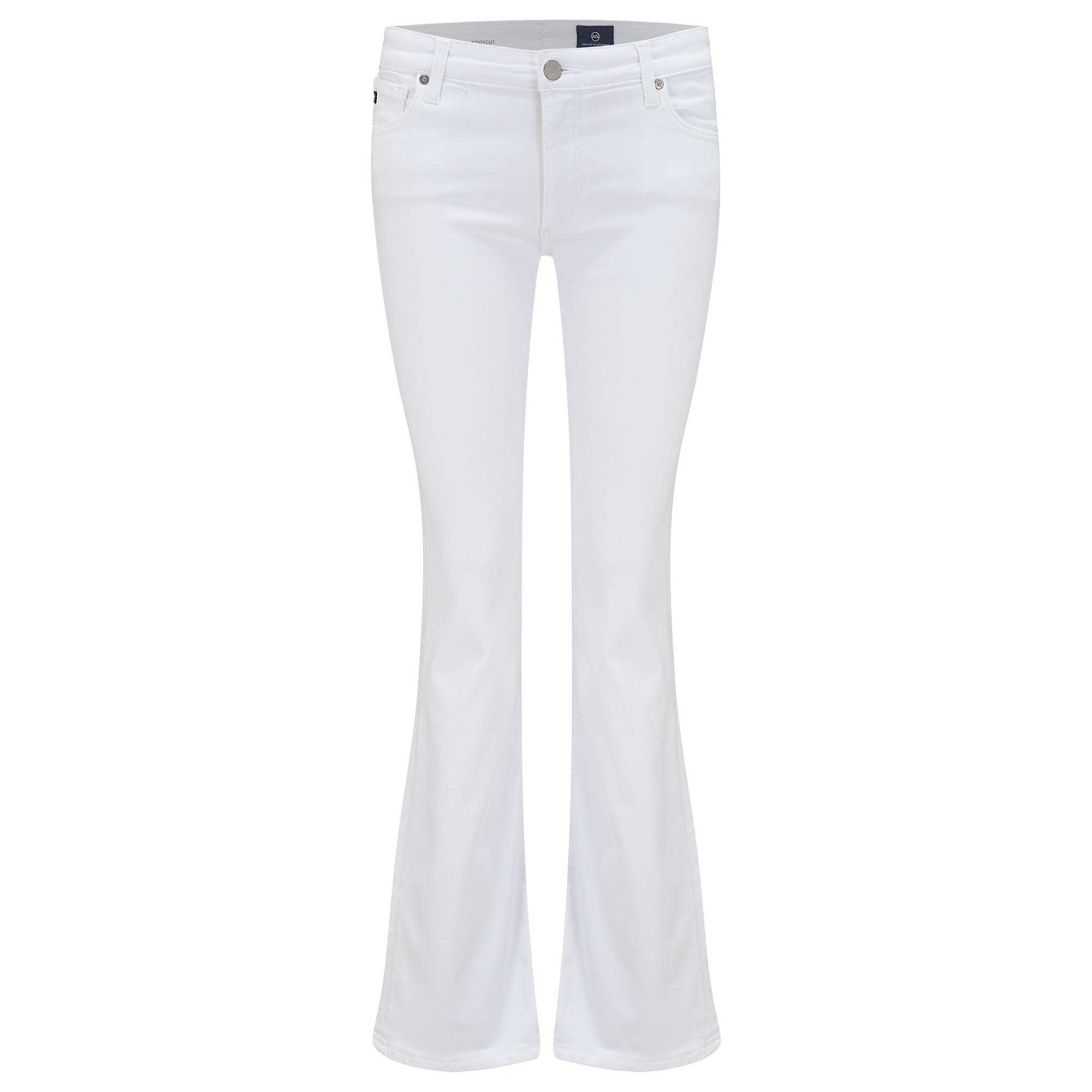 AG Jeans Bootcut Jeans in White