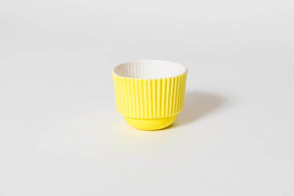 ManufacturedCulture Stripy Mug Yellow