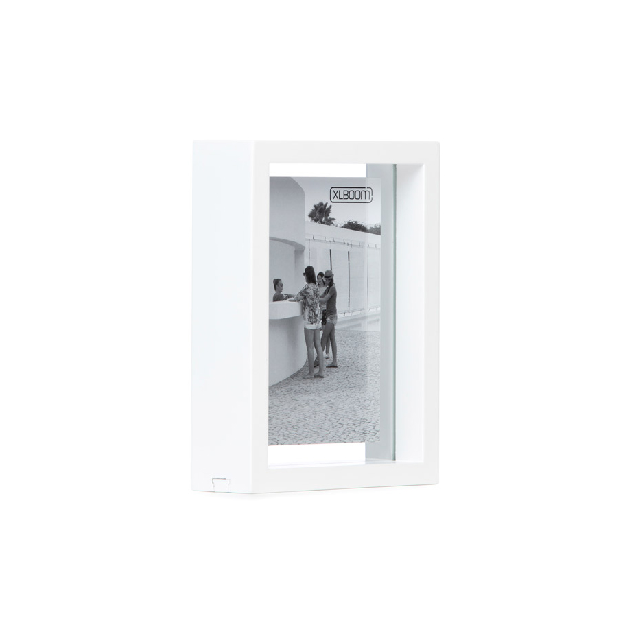 XLBOOM Floating Box Frame White 13 x 18 cm