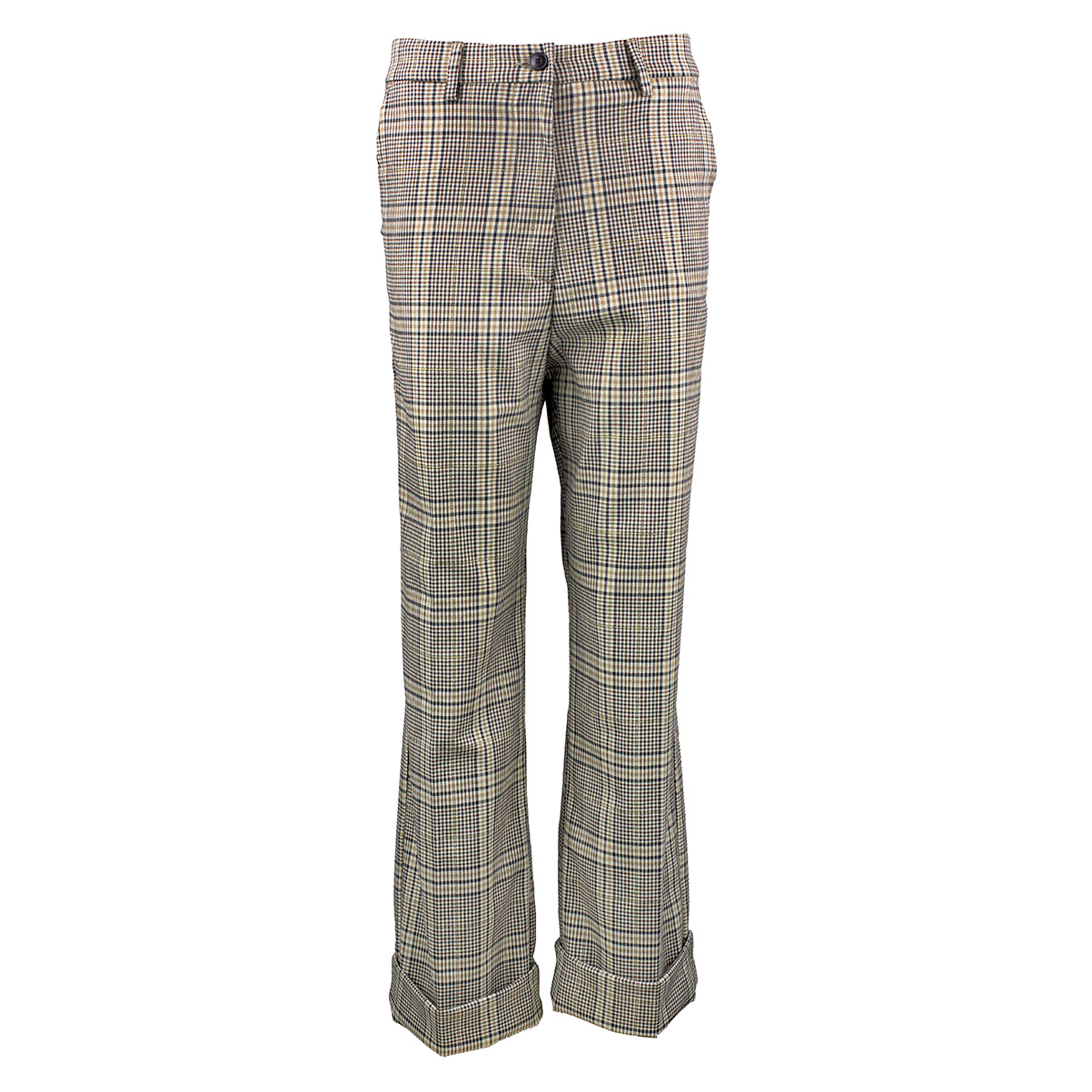 White Sands Checkered Wide Leg Pants
