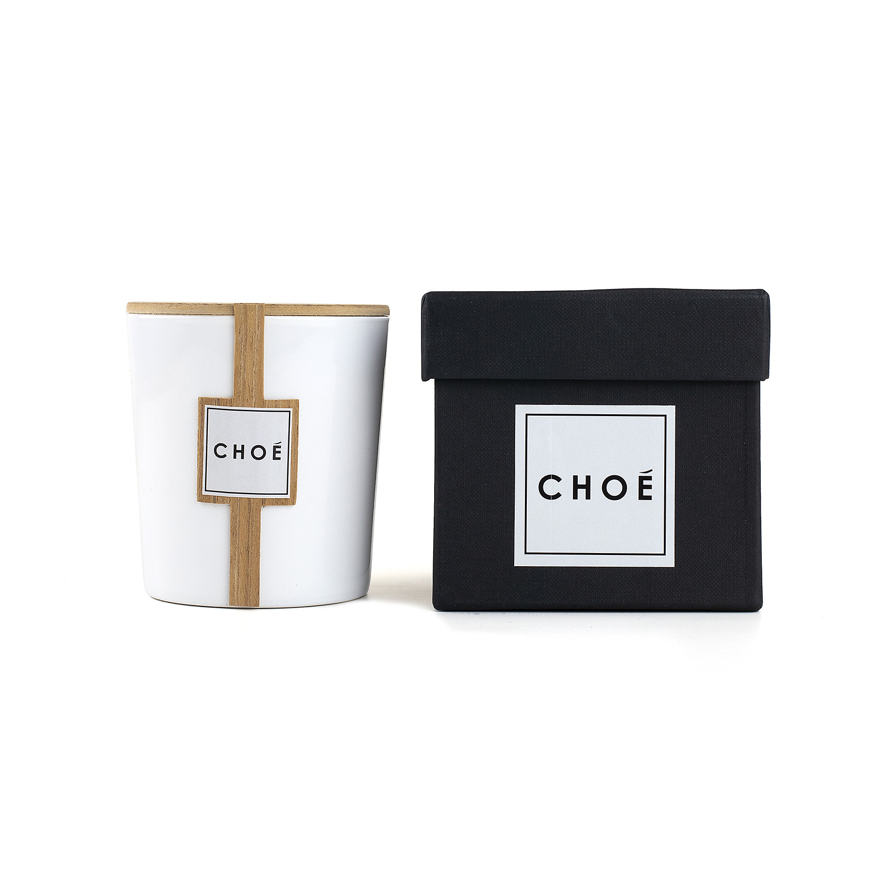 Choé Candles Soy Beeswax Amber Scented Candle