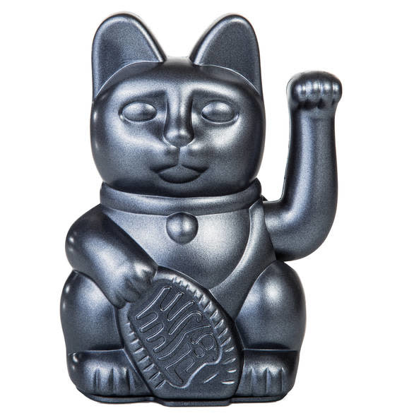 Lucky Cat Galaxy Metallic Grey