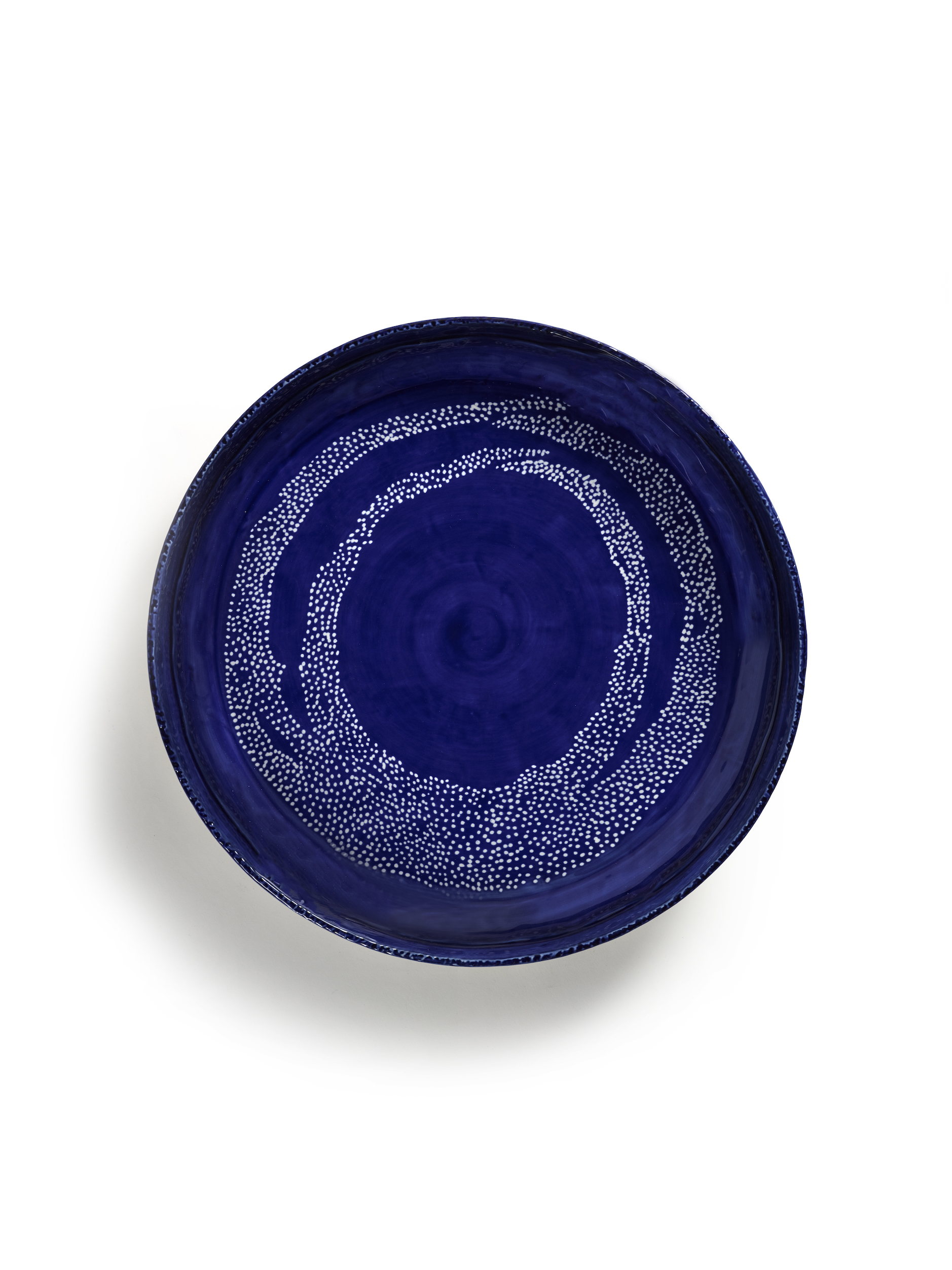 Serax Ottolenghi Medium Feast Serving Plate in Dark Blue 