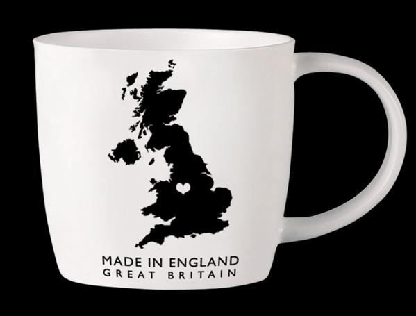 Made In England Map Mug