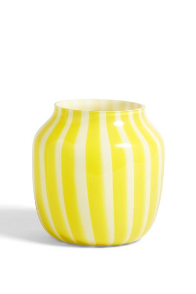 Juice Vase Wide Yellow