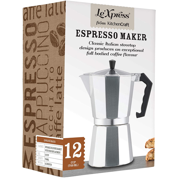 Kitchen Craft 12 Cup Espresso Maker - Trouva