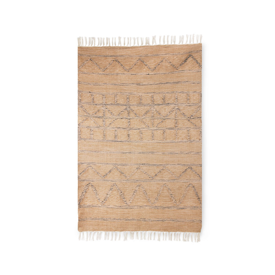 Hand Woven Indoor/Outdoor Rug Natural 120x180