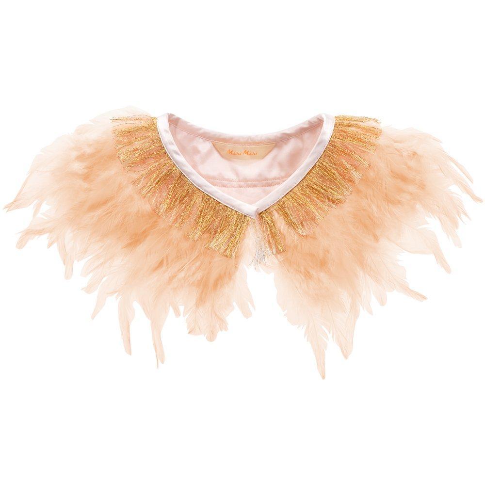 Peach Feather Capelet