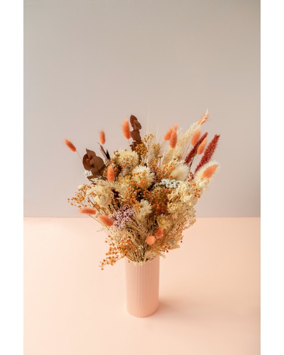 Pompon Bazar Bouquet of Dried Flowers "Tuscany" Large Format