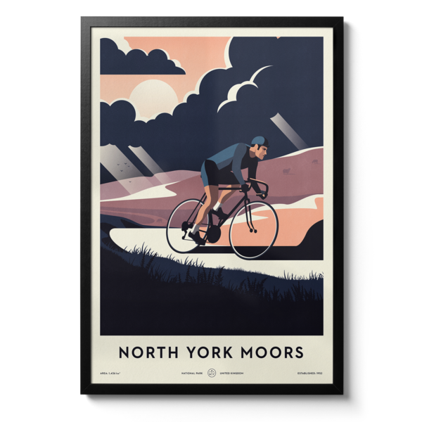 Telegramme Paper Co North York Moors National Park Print