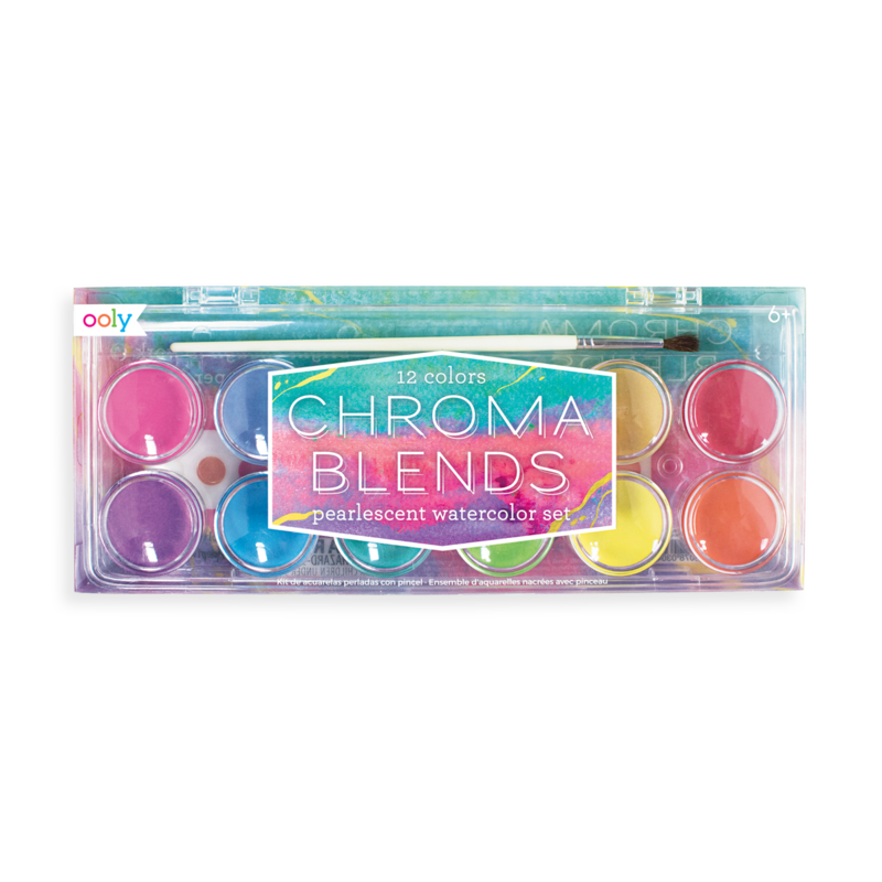 Ooly Chroma Blends Watercolour Paint Pearlescent