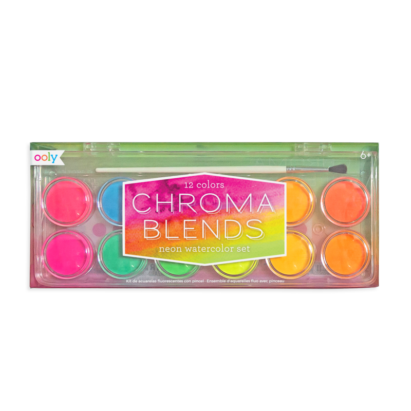 Ooly Chroma Blends Watercolour Paint Neon