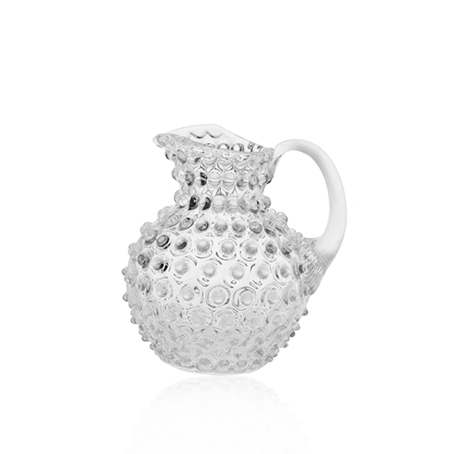 Or & Wonder Collection Medium Clear Hobnail Pitcher