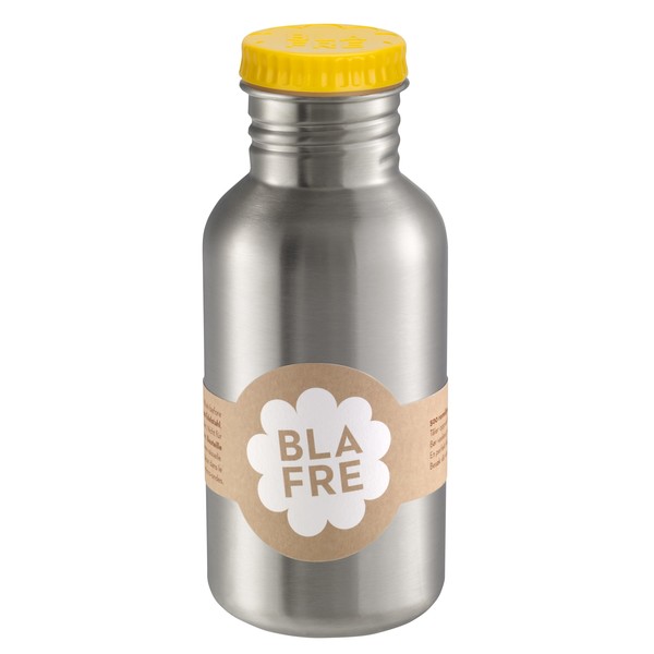 BLAFRE 500ml Yellow Stainless Steel Bottle