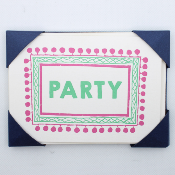 Party Invite Cards Pack of 5