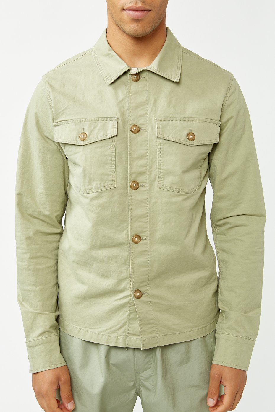 Tea Elliot Linen Shirt Jacket