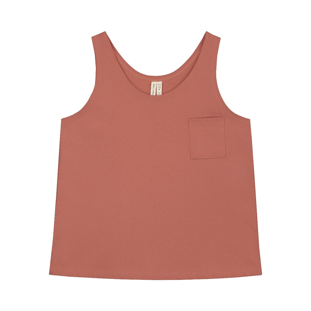 Gray Label Pocket Tank Top Different Colours