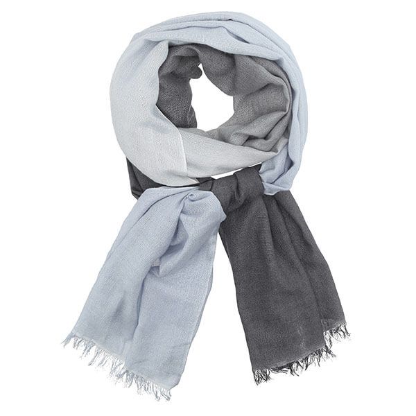 Scarf Dip Dye Silk Cashmere