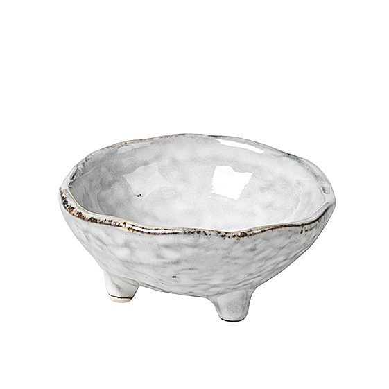 broste Small Nordic Sand Bowl with Three Feets