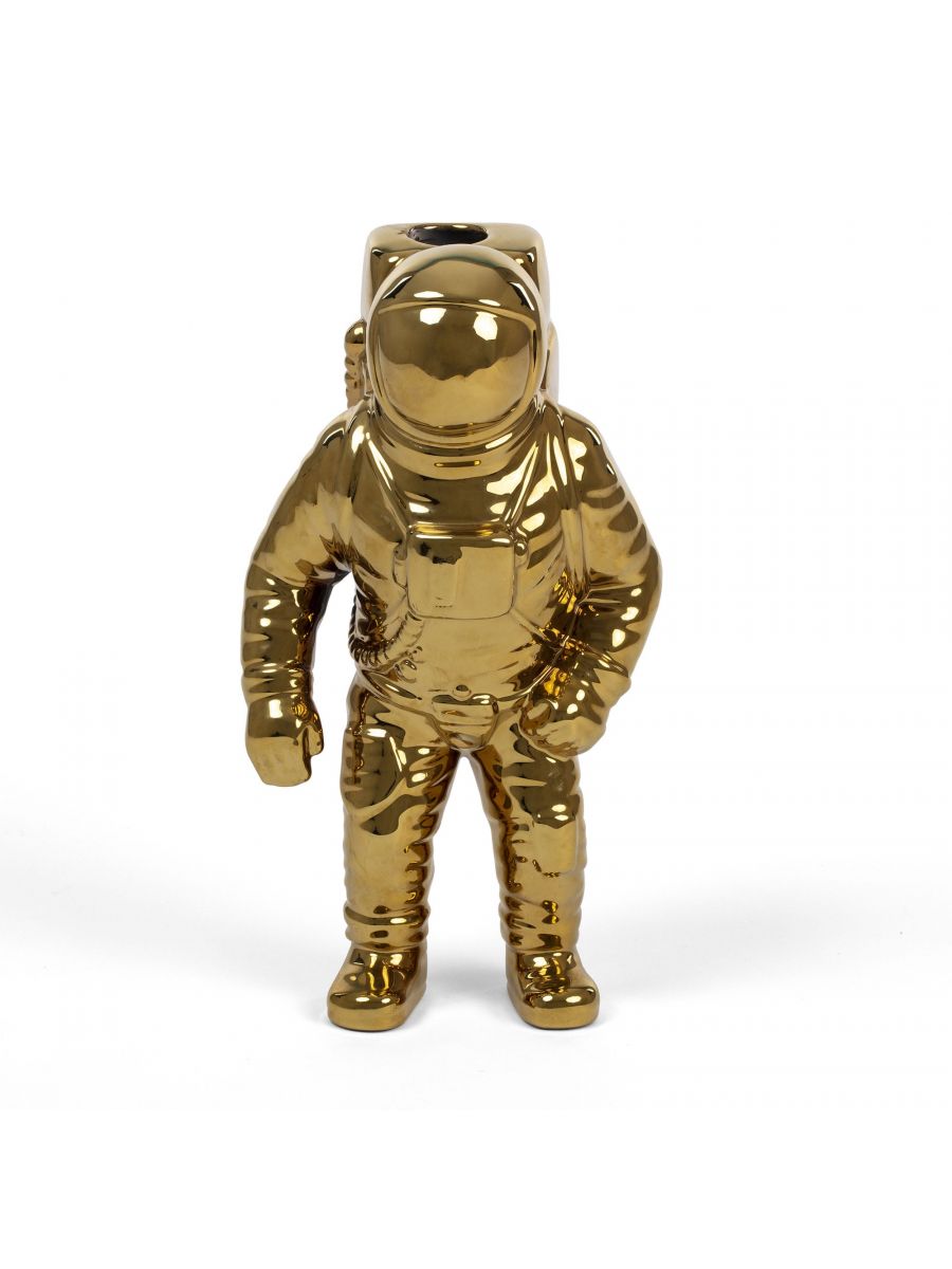 Astronaut Vase - Gold