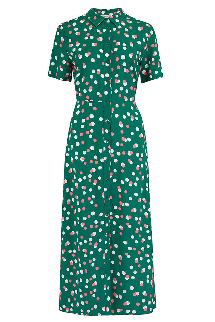 emily-and-fin-green-dappled-spot-danielle-shirt-dress