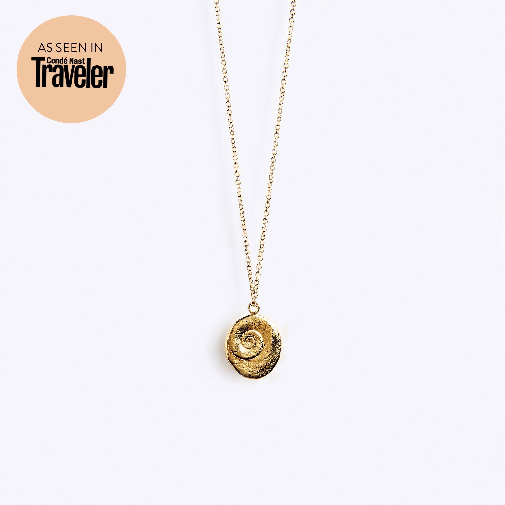 Amulet Gold Necklace Infinity Wanderlust Life