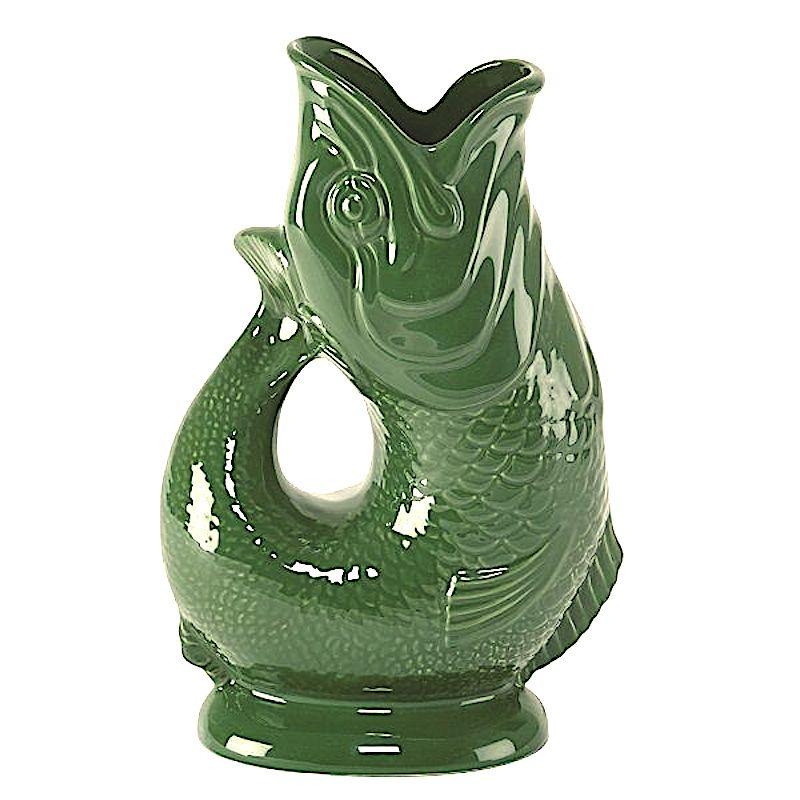 Green Woodland Gluggle Jug