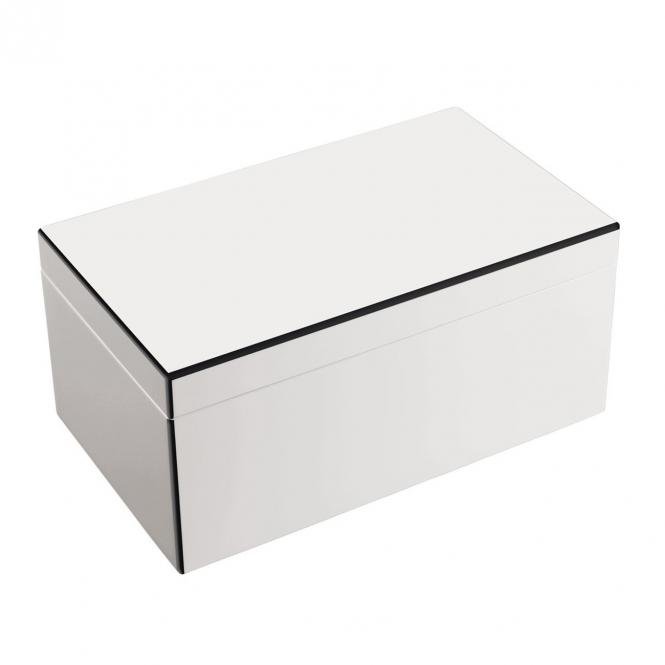 Jewelery box M high gloss white