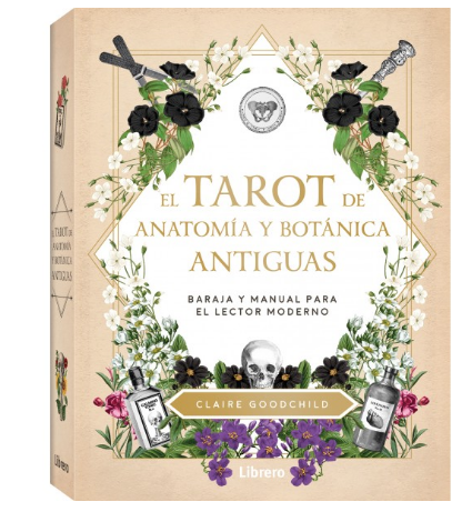Librero ​​​​​​​El Tarot de Anatomía y Botánica Antiguas - Claire Goodchild