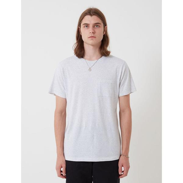 BHODE Besuto Organic Cotton T Shirt Marl Grey