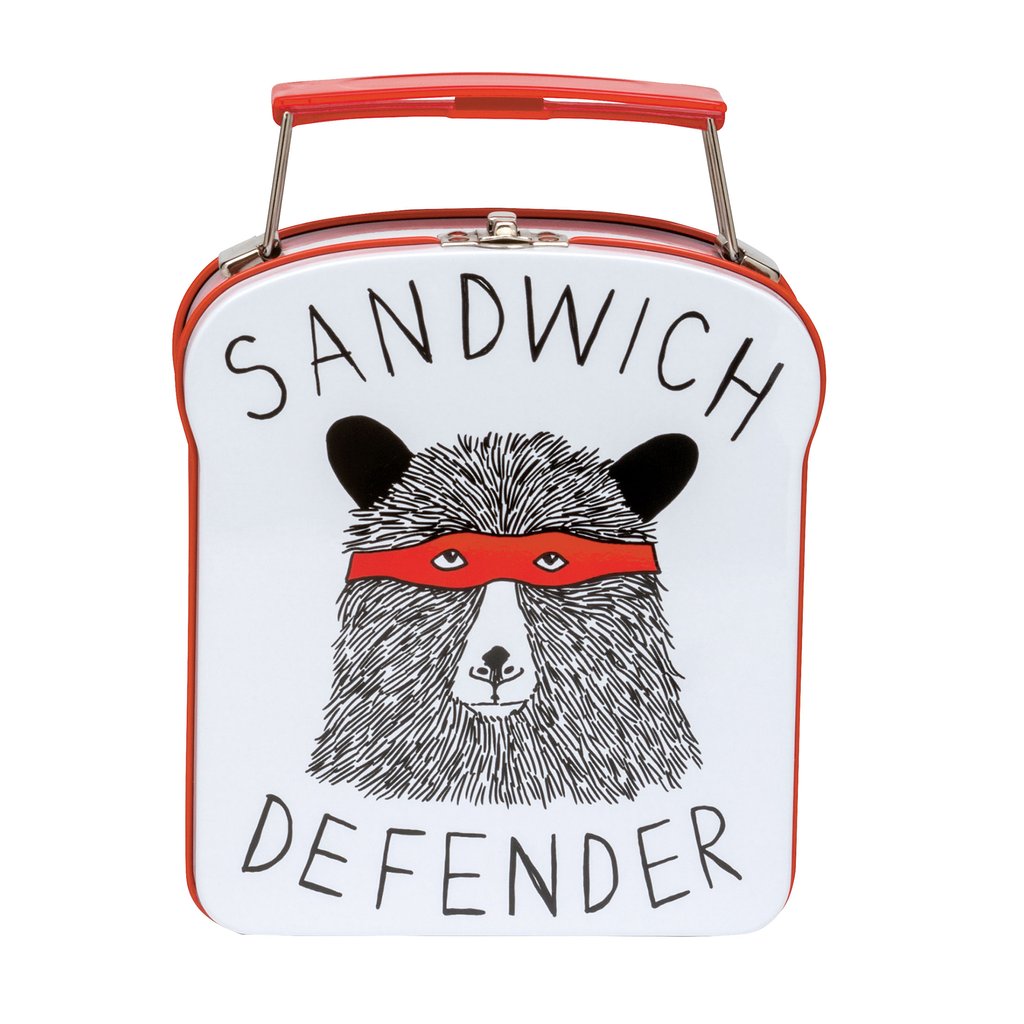 Jimbob Art Bear Sandwich Tin