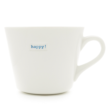 'happy!' Word Mug