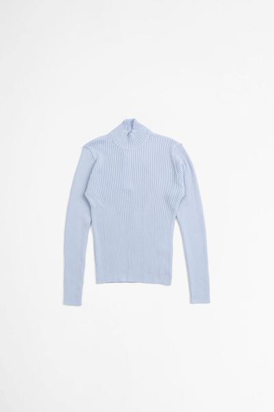 Rib Sweater Light Blue