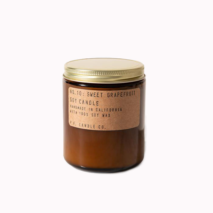 P.F. Candle Co No. 10 Sweet Grapefruit Soy Candle Standard