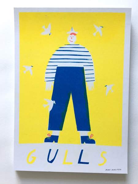 Max Machen Gulls Print