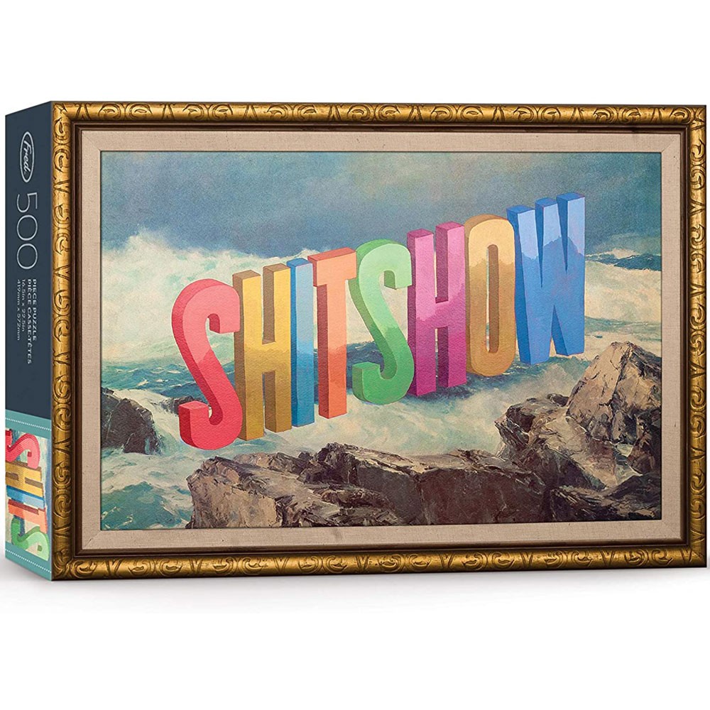 Wayne White Shitshow 500 Piece Jigsaw Puzzle