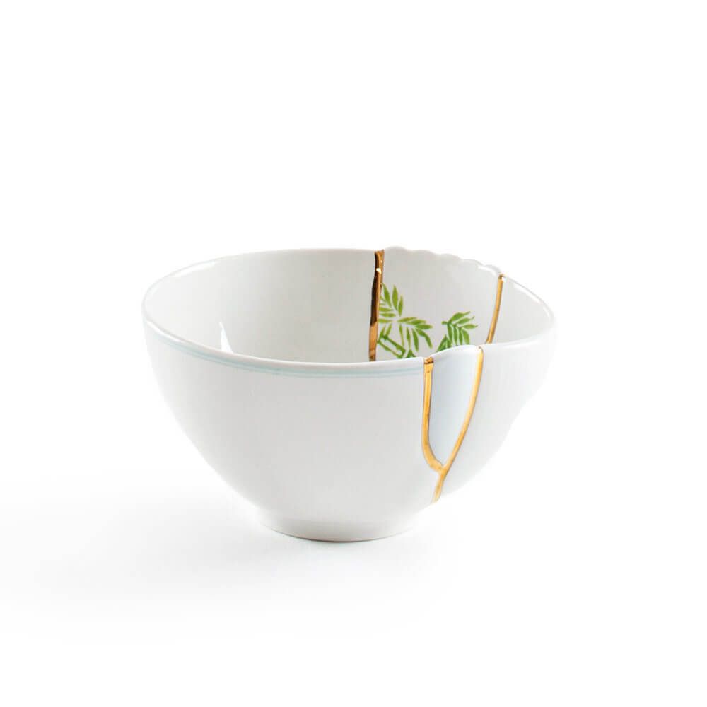Seletti Kintsugi Porcelain Fruit Bowl